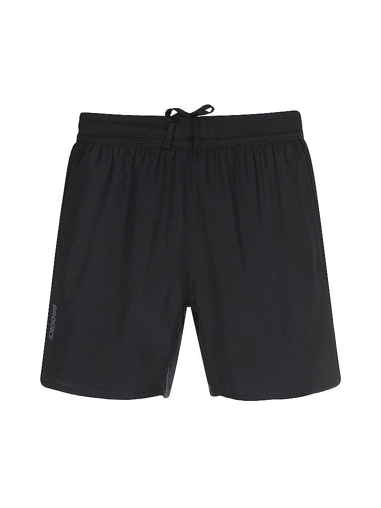 BROOKS Herren Laufshort Dash 2in1 schwarz | XL