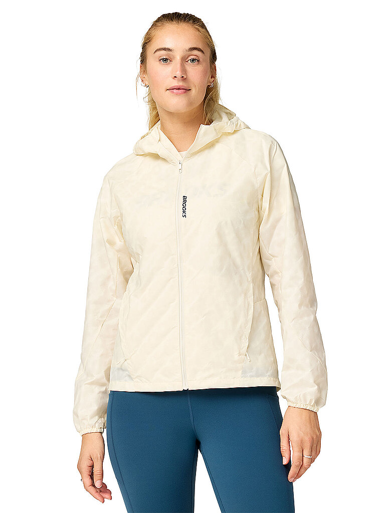 BROOKS Damen Jacke Reflective Canopy creme | XS