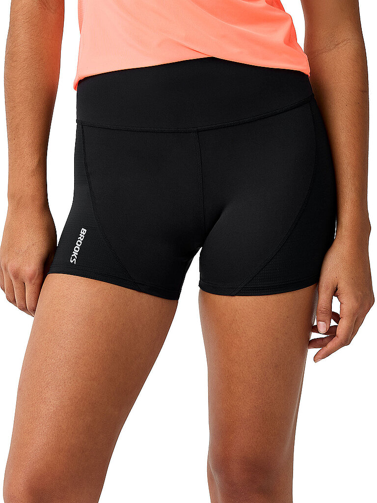 BROOKS Damen Laufshorts Dash Cooling schwarz | XS