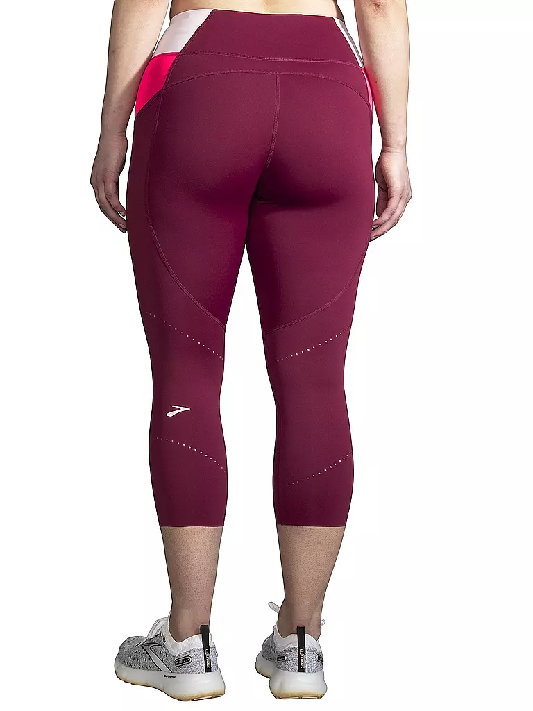 BROOKS | Damen 3/4 Lauftight Method | beere