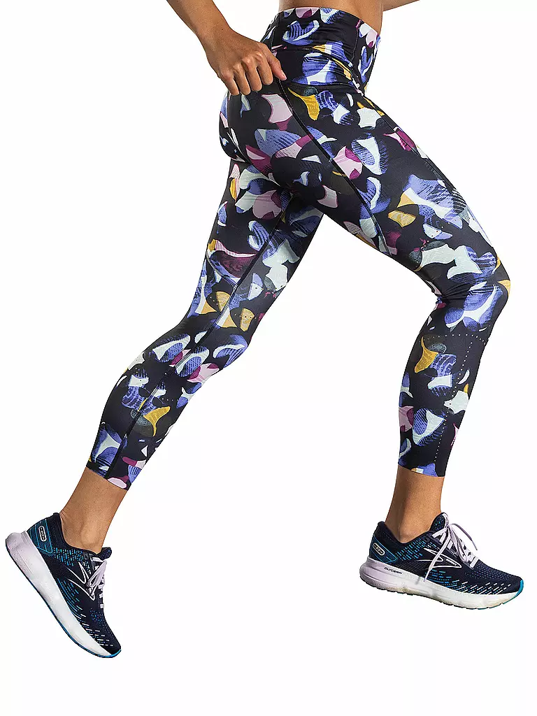 BROOKS | Damen 7/8 Lauftight Method Print | schwarz