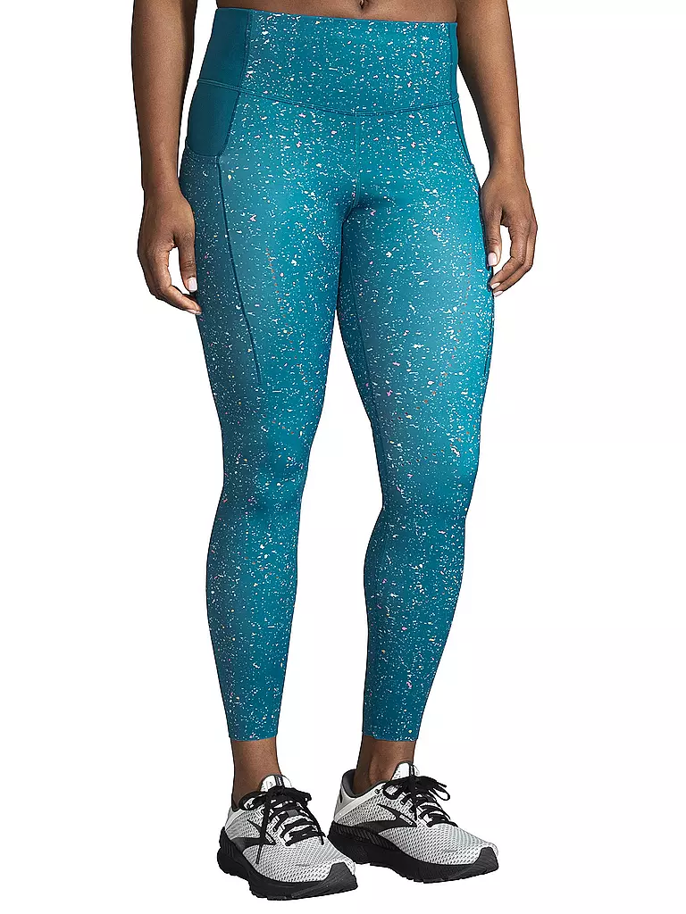 BROOKS | Damen 7/8 Lauftight Method | türkis