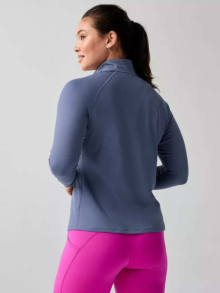 BROOKS | Damen Lauf Zipshirt Dash 3.0 | dunkelblau