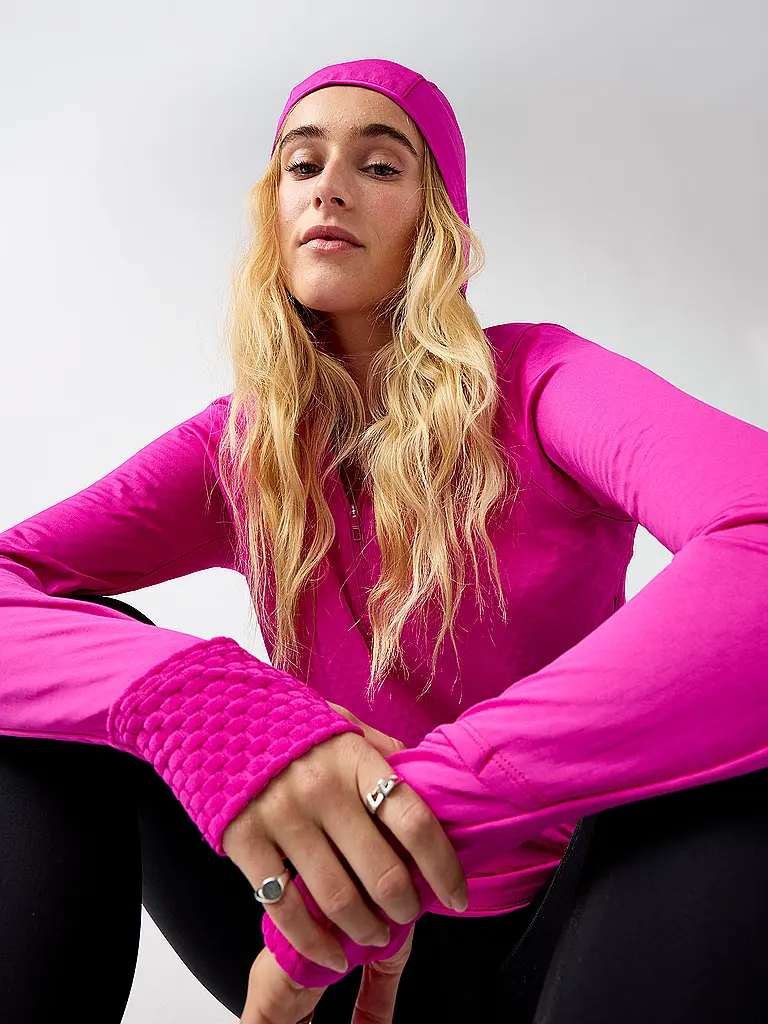 BROOKS | Damen Laufhoodie Notch Thermal 3.0 | pink