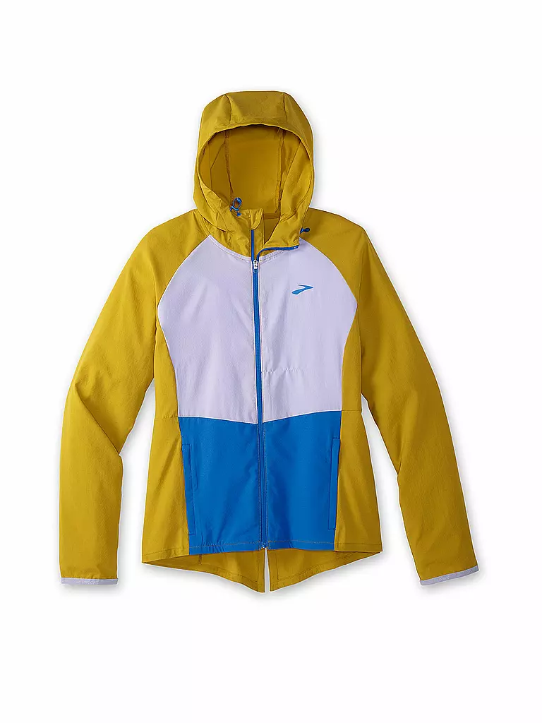 BROOKS | Damen Laufjacke Canopy | gelb