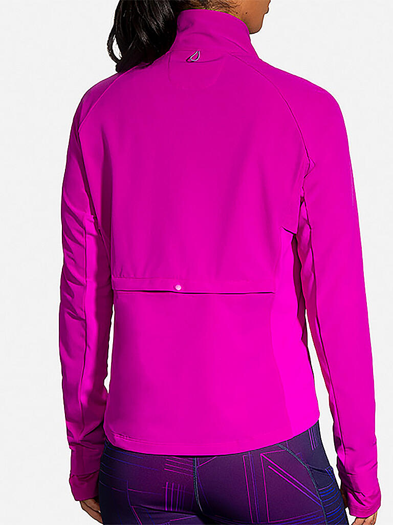 BROOKS | Damen Laufjacke Fusion Hybrid | pink