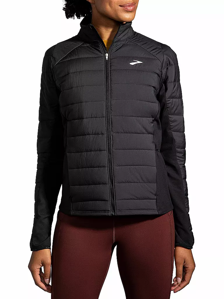 BROOKS | Damen Laufjacke Shield Hybrid Jacket 2.0 | schwarz