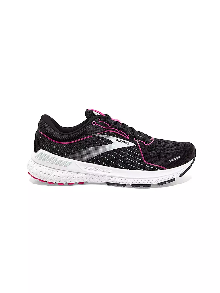 BROOKS | Damen Laufschuhe Adrenaline GTS 21 BLACK/RASBERRY | schwarz