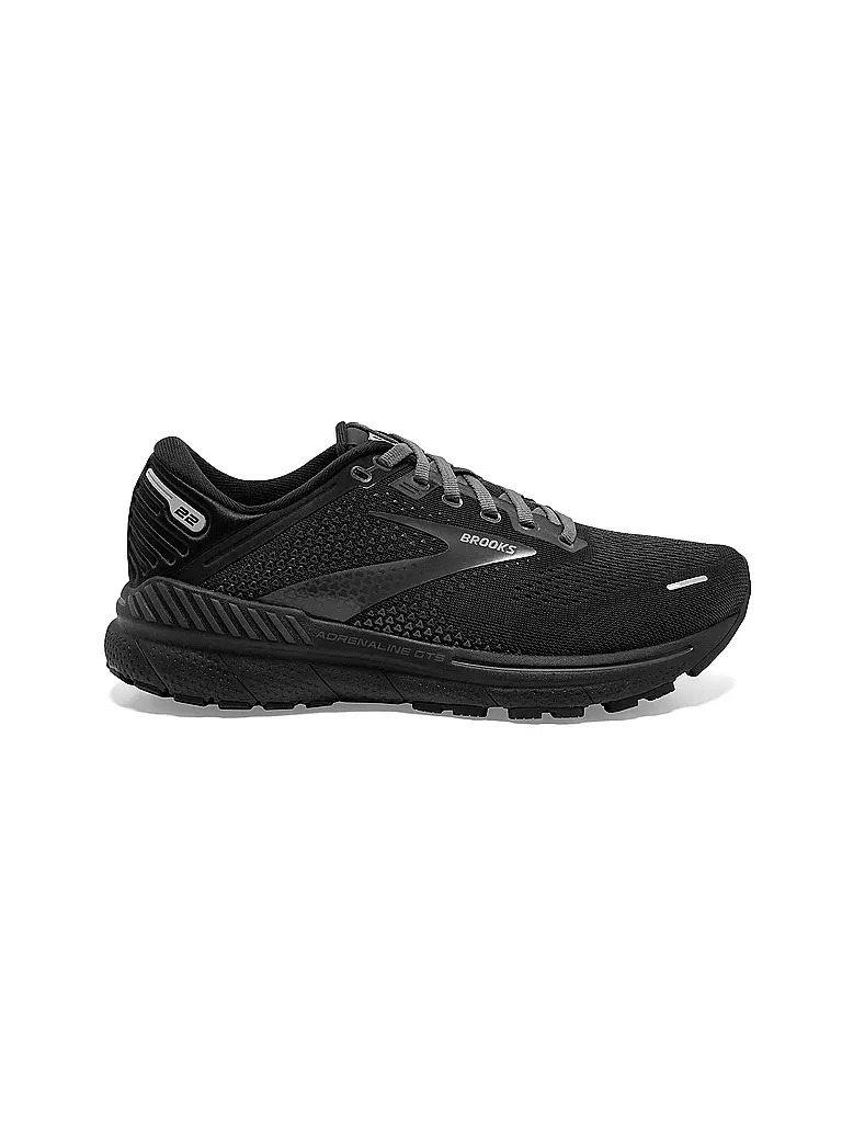 BROOKS | Damen Laufschuhe Adrenaline GTS 22 1D WS BLACK/BLACK | schwarz