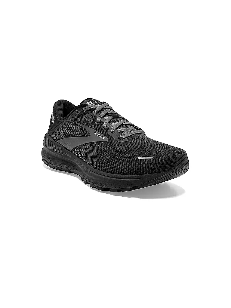 BROOKS | Damen Laufschuhe Adrenaline GTS 22 1D WS BLACK/BLACK | schwarz