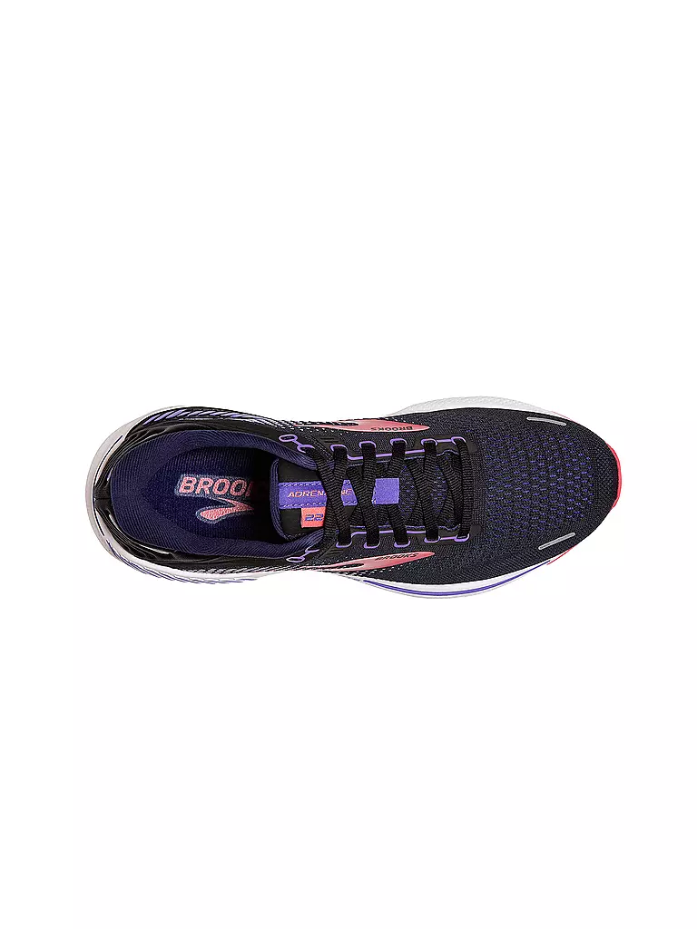 BROOKS | Damen Laufschuhe Adrenaline GTS 22 WS BLACK / PURPLE | schwarz