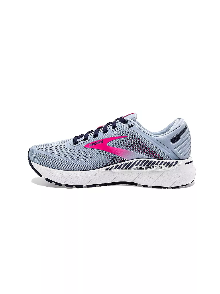 BROOKS | Damen Laufschuhe Adrenaline GTS 22 WS KENTUCKY BLUE/PEACOAT PINK | hellblau