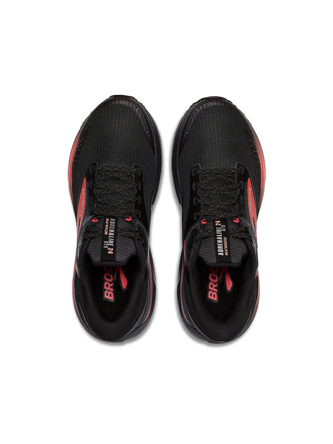 BROOKS | Damen Laufschuhe Adrenaline GTS 24 Weatherized | schwarz