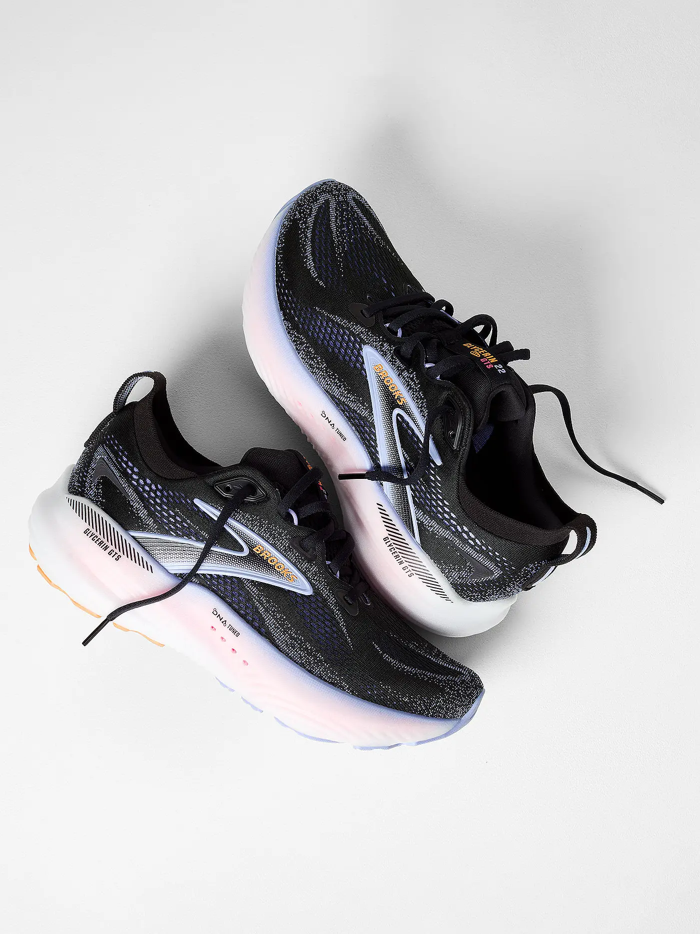 BROOKS | Damen Laufschuhe Glycerin GTS 22 | schwarz