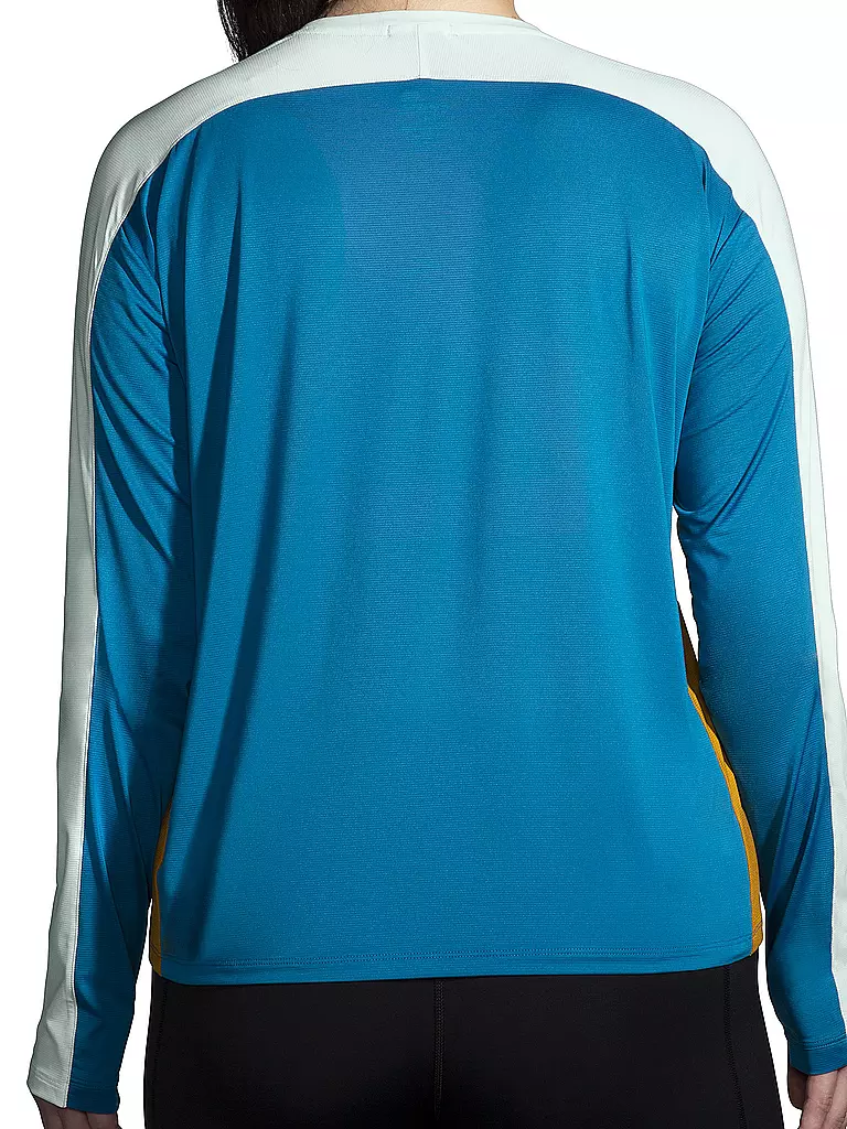 BROOKS | Damen Laufshirt Sprint Free 2.0 LS | blau