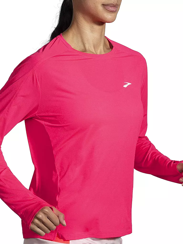 BROOKS | Damen Laufshirt Sprint Free 2.0 LS | pink