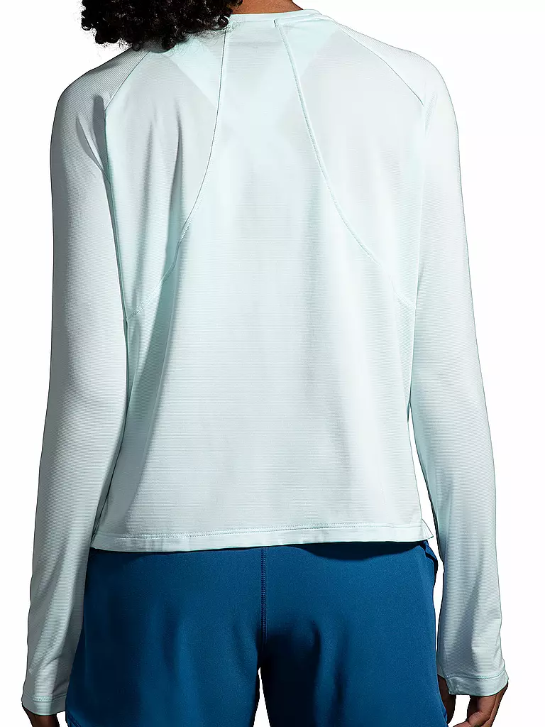 BROOKS | Damen Laufshirt Sprint Free LS | hellblau