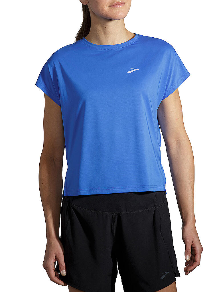 BROOKS | Damen Laufshirt Sprint Free | blau