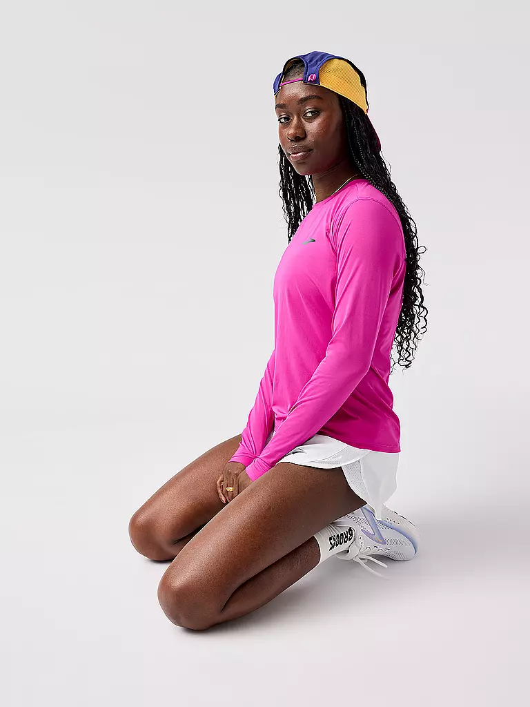BROOKS | Damen Laufshirt Sprint Free | pink