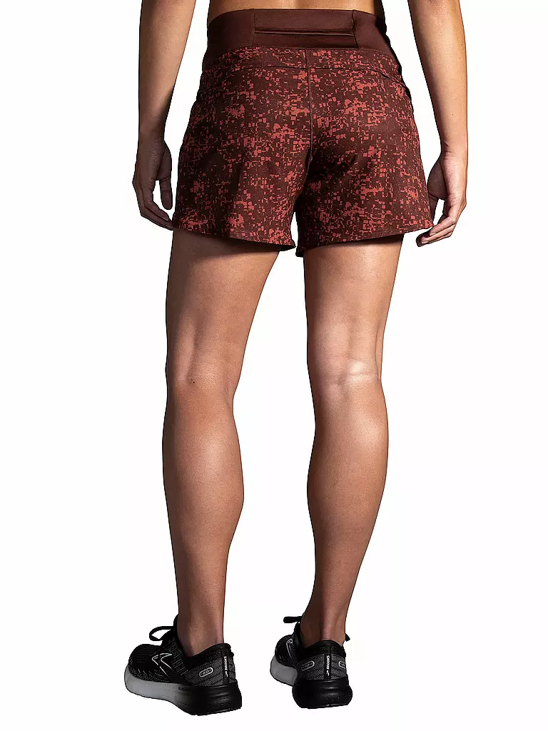 BROOKS | Damen Laufshort Chaser 5" | rot