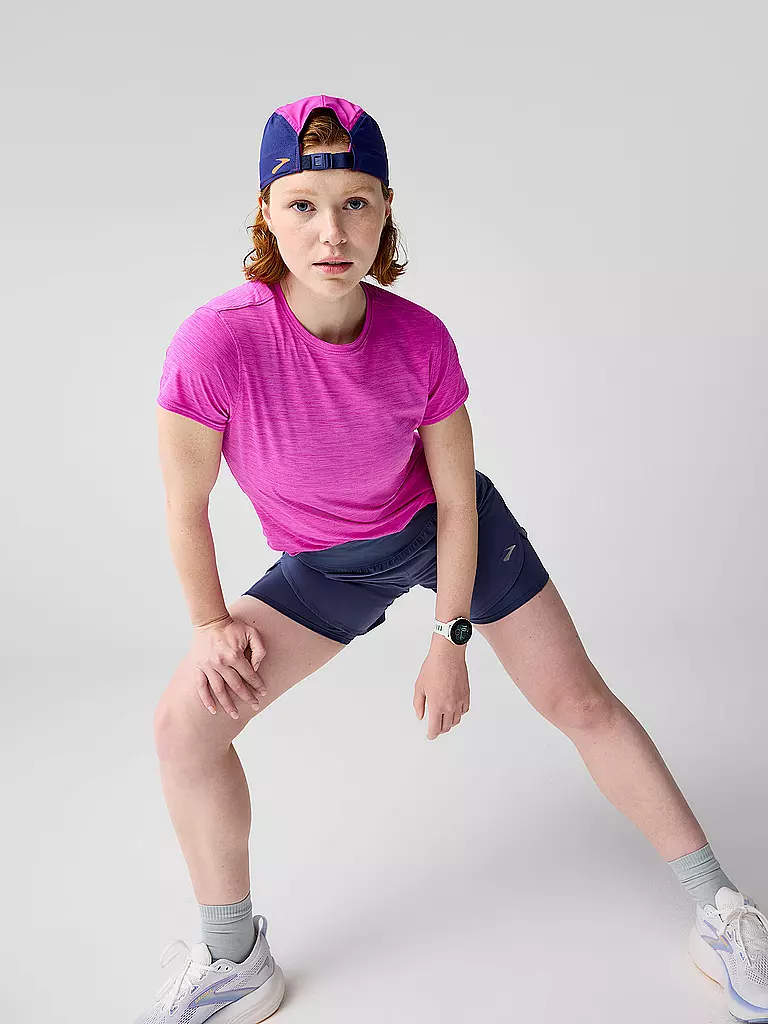 BROOKS | Damen Laufshort Chaser 5 2in1 2.0 | dunkelblau