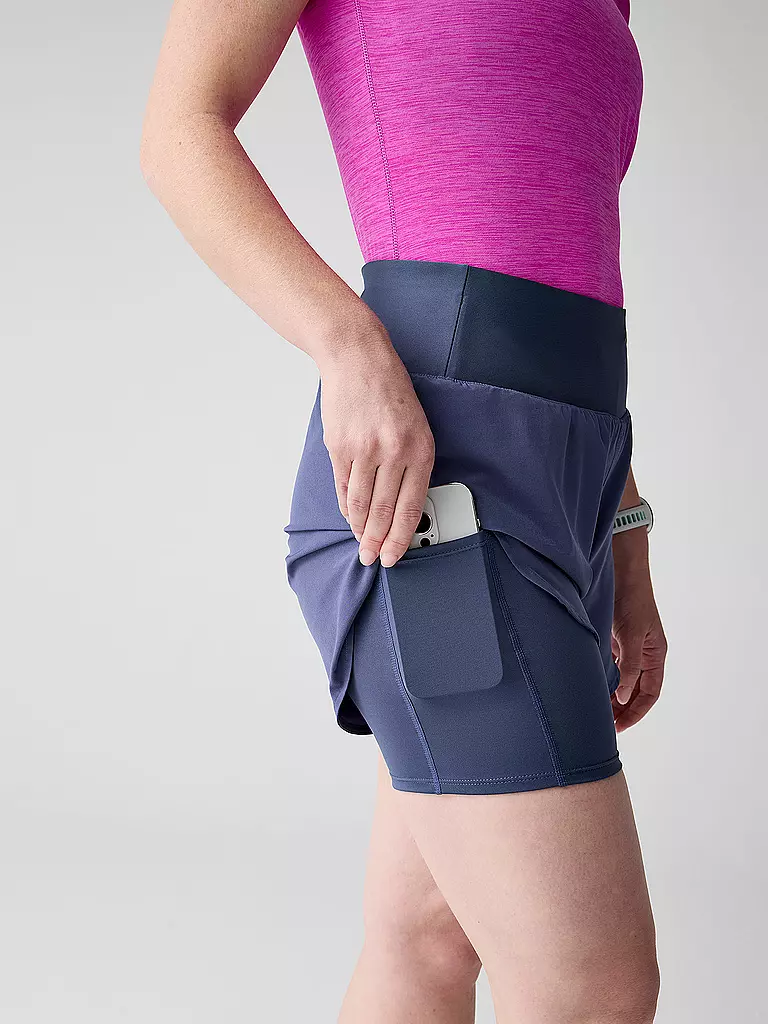 BROOKS | Damen Laufshort Chaser 5 2in1 2.0 | dunkelblau