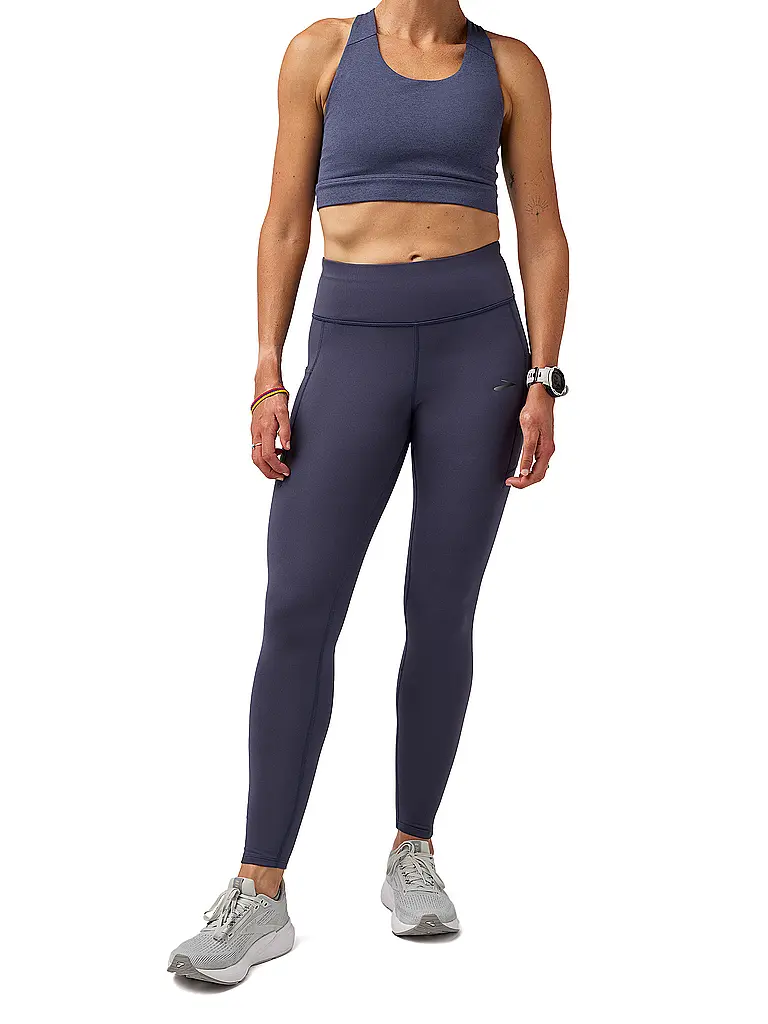 BROOKS | Damen Lauftight Momentum Thermal 2.0 | dunkelblau