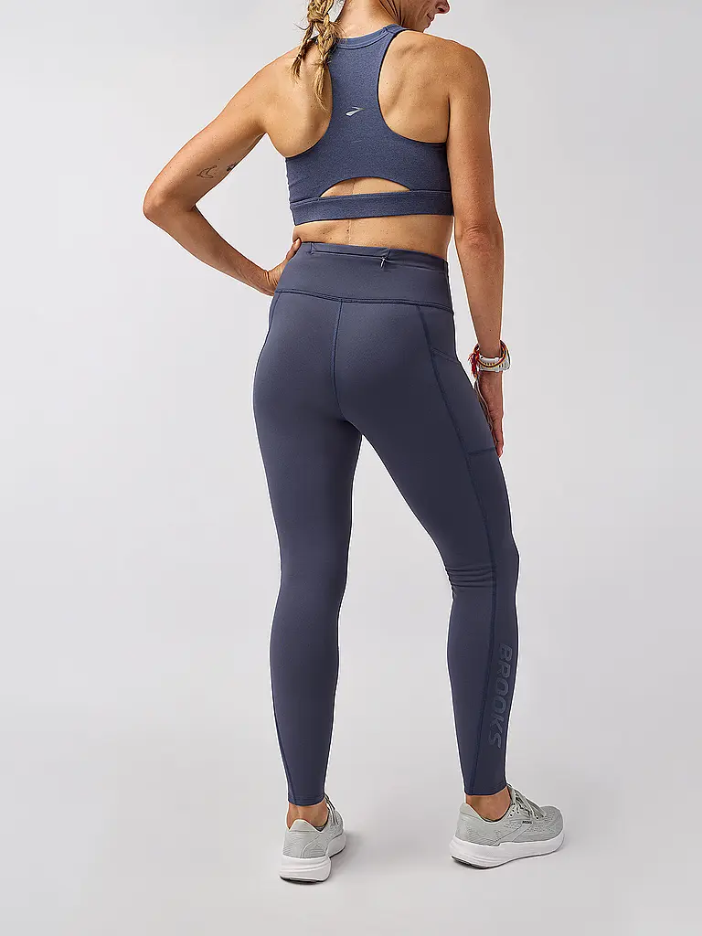BROOKS | Damen Lauftight Momentum Thermal 2.0 | dunkelblau
