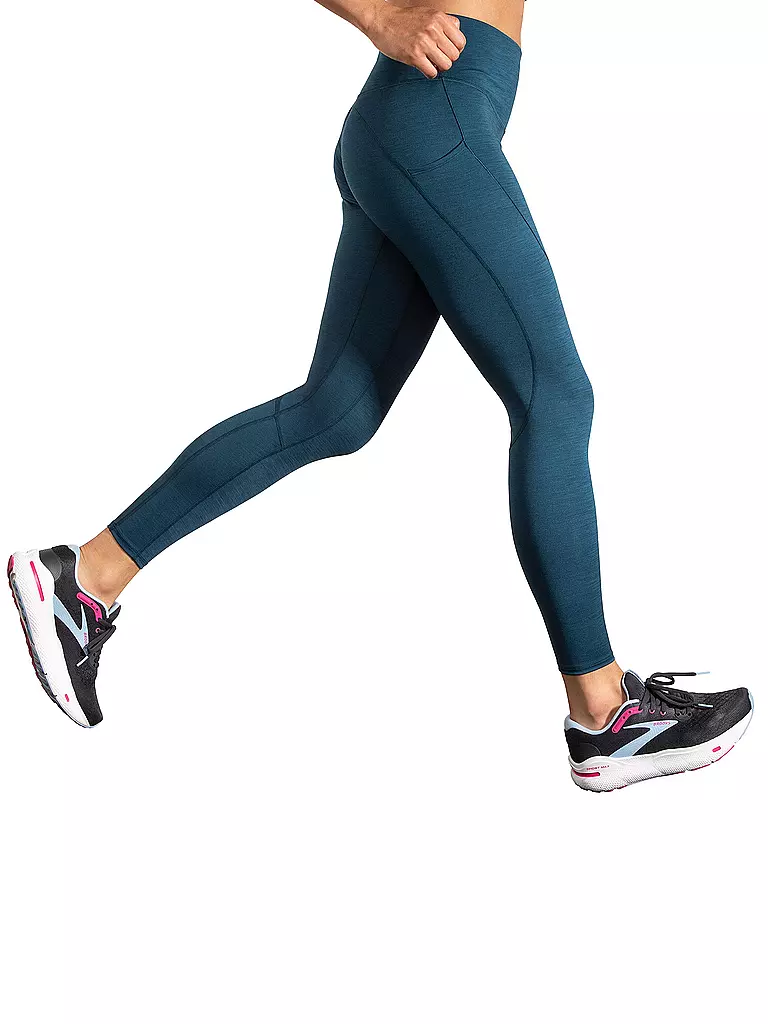 BROOKS | Damen Lauftight Spark | dunkelblau