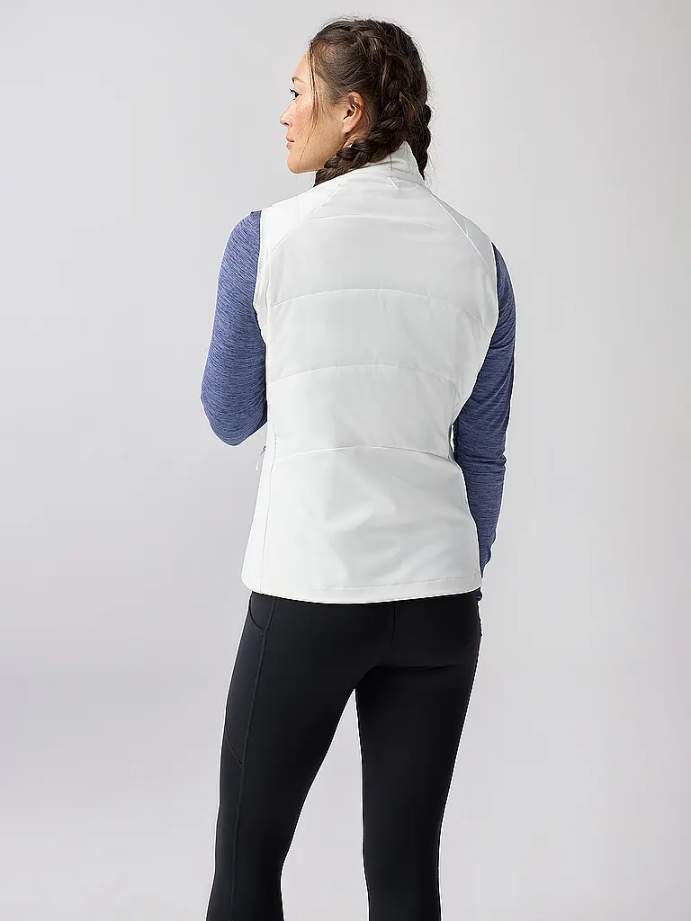 BROOKS | Damen Laufweste Shield Hybrid 3.0  | weiss