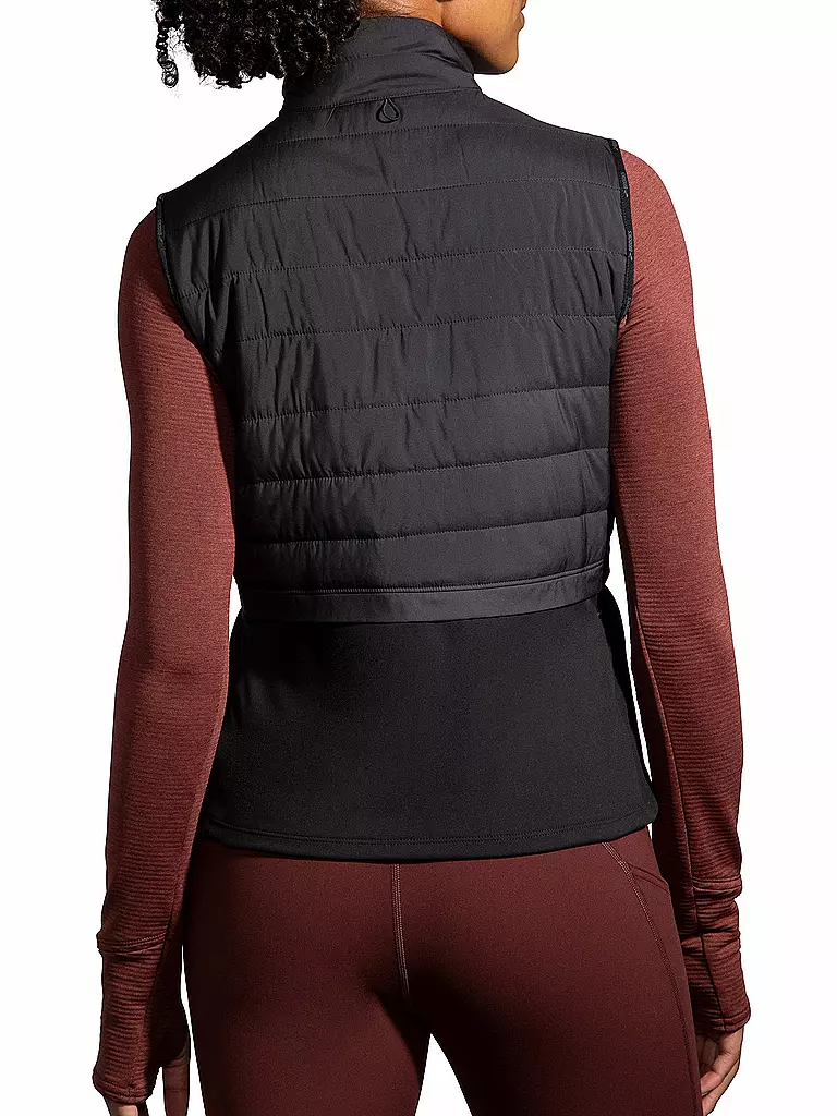 BROOKS | Damen Laufweste Shield Hybrid Vest 2.0 | schwarz