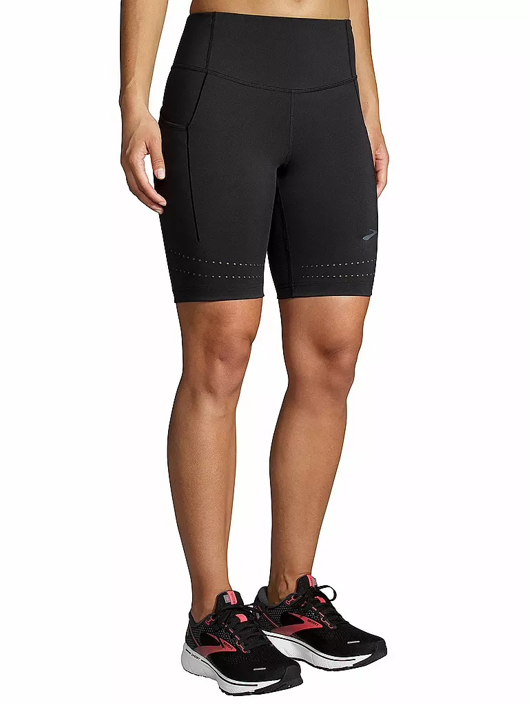 BROOKS | Damen Short Tight Method 8"  | schwarz