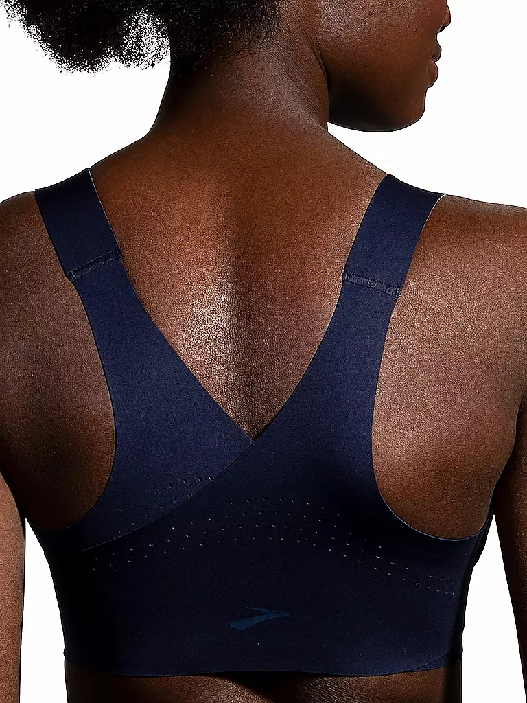BROOKS | Damen Sport-BH Dare Zip Run High Support | schwarz