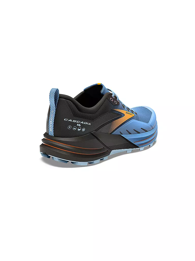 BROOKS | Damen Traillaufschuhe Cascadia 16 WS | blau