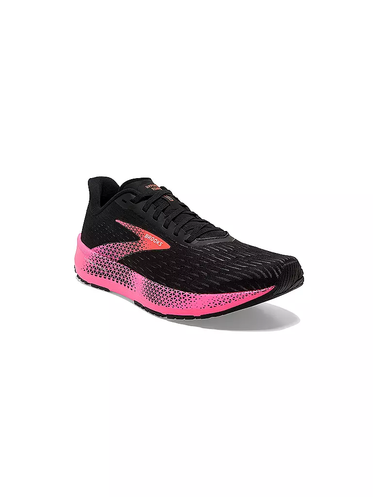 BROOKS | Damen Wettkampf Laufschuhe Hyperion Tempo BLACK PINK | schwarz