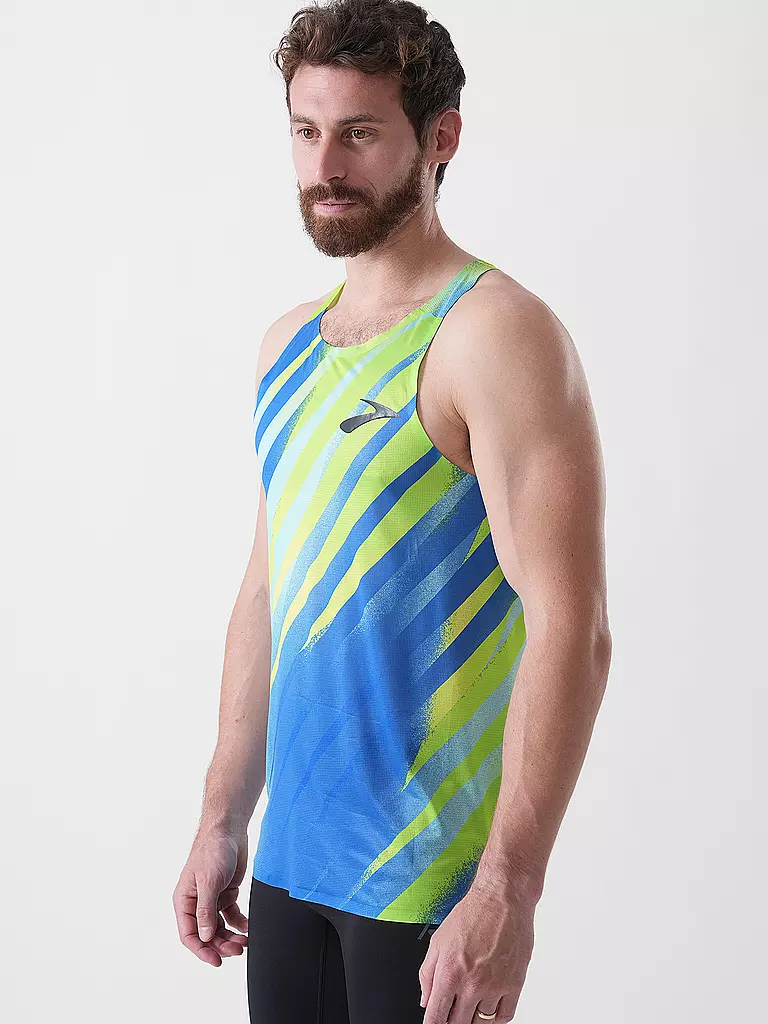 BROOKS | Herre Lauftank Elite | blau