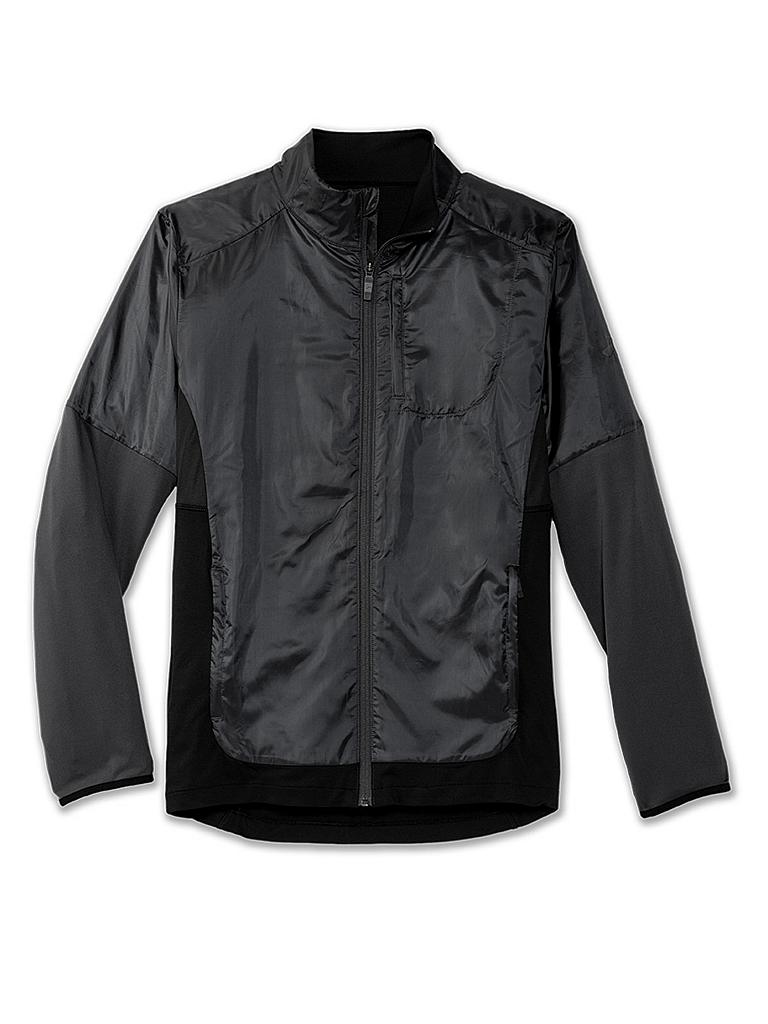 BROOKS | Herren Laufjacke Fusion Hybrid Jacket | grau