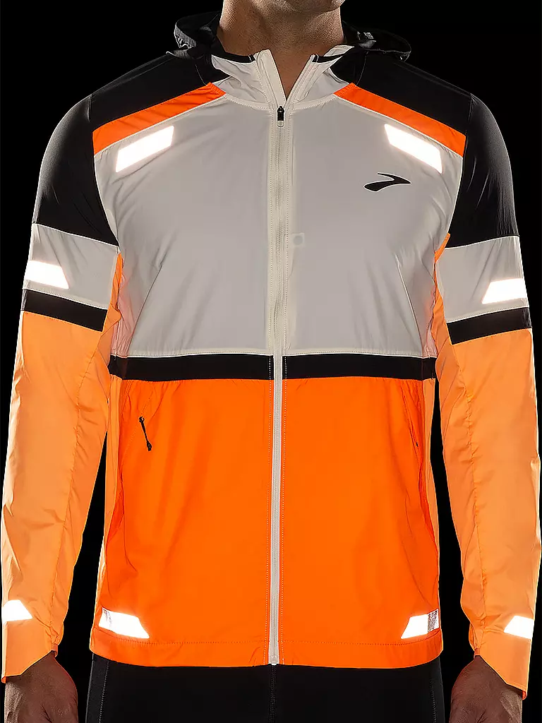 BROOKS | Herren Laufjacke Run Visible 2.0 | 