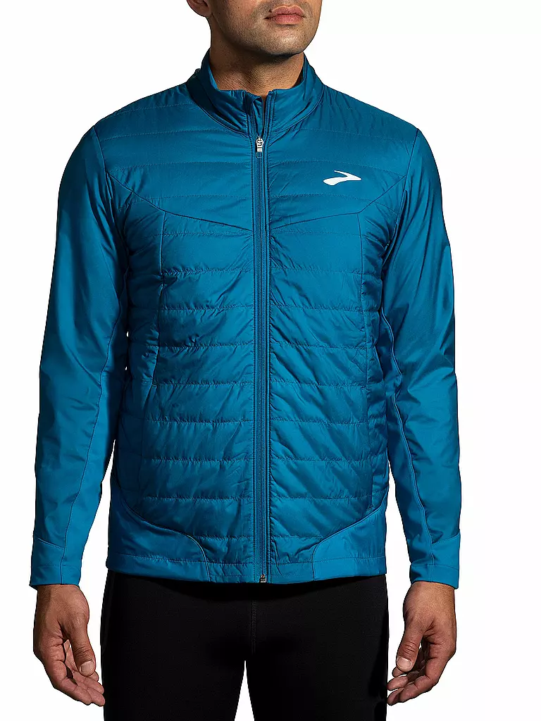 BROOKS | Herren Laufjacke Shield Hybrid Jacket 2.0 | blau