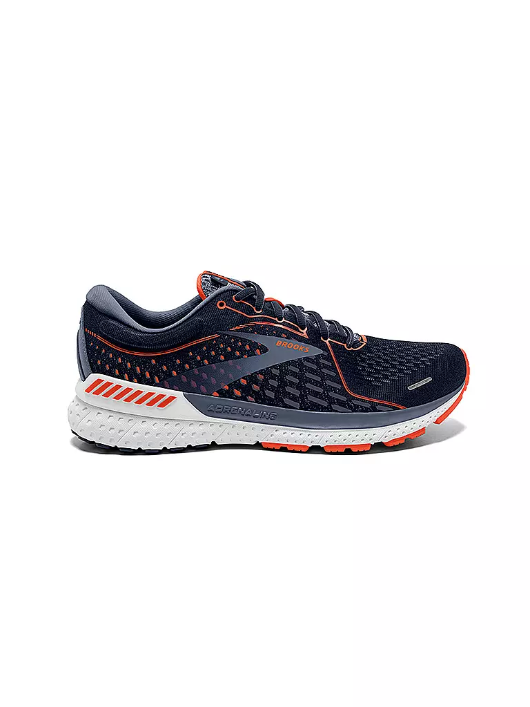 BROOKS | Herren Laufschuhe Adrenaline GTS 21 1B NAVY/RED CLAY/GREY | blau