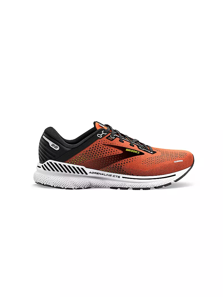 BROOKS | Herren Laufschuhe Adrenaline GTS 22 ORANGE/BLACK/WHITE | orange