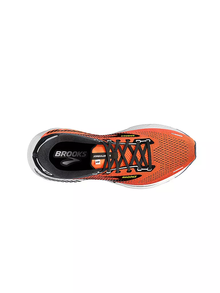 BROOKS | Herren Laufschuhe Adrenaline GTS 22 ORANGE/BLACK/WHITE | orange