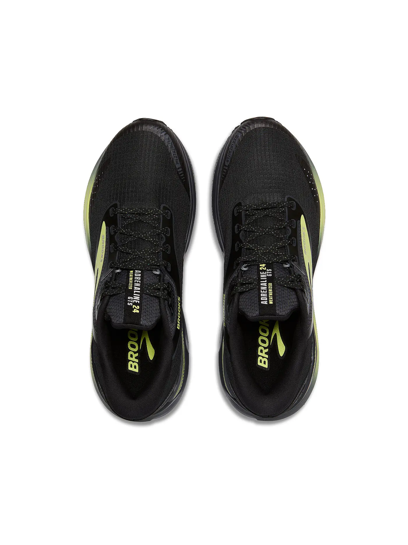 BROOKS | Herren Laufschuhe Adrenaline GTS 24 Weatherized | schwarz