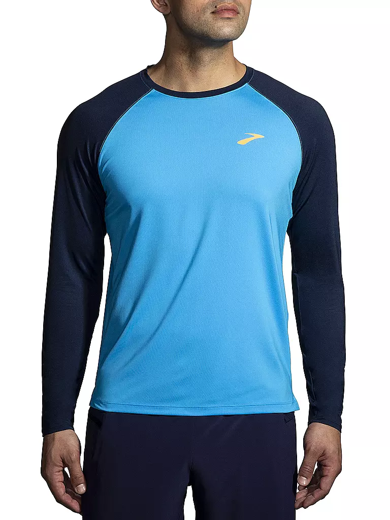 BROOKS | Herren Laufshirt Atmosphere 2.0 LS | blau