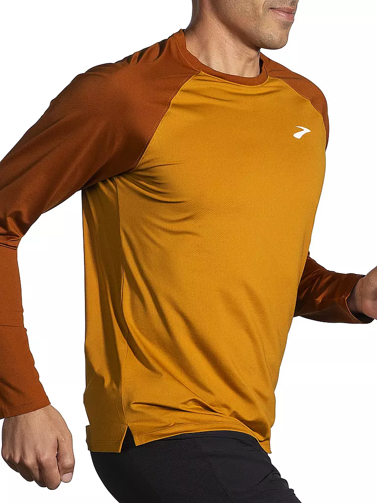 BROOKS | Herren Laufshirt Atmosphere 2.0 LS | orange