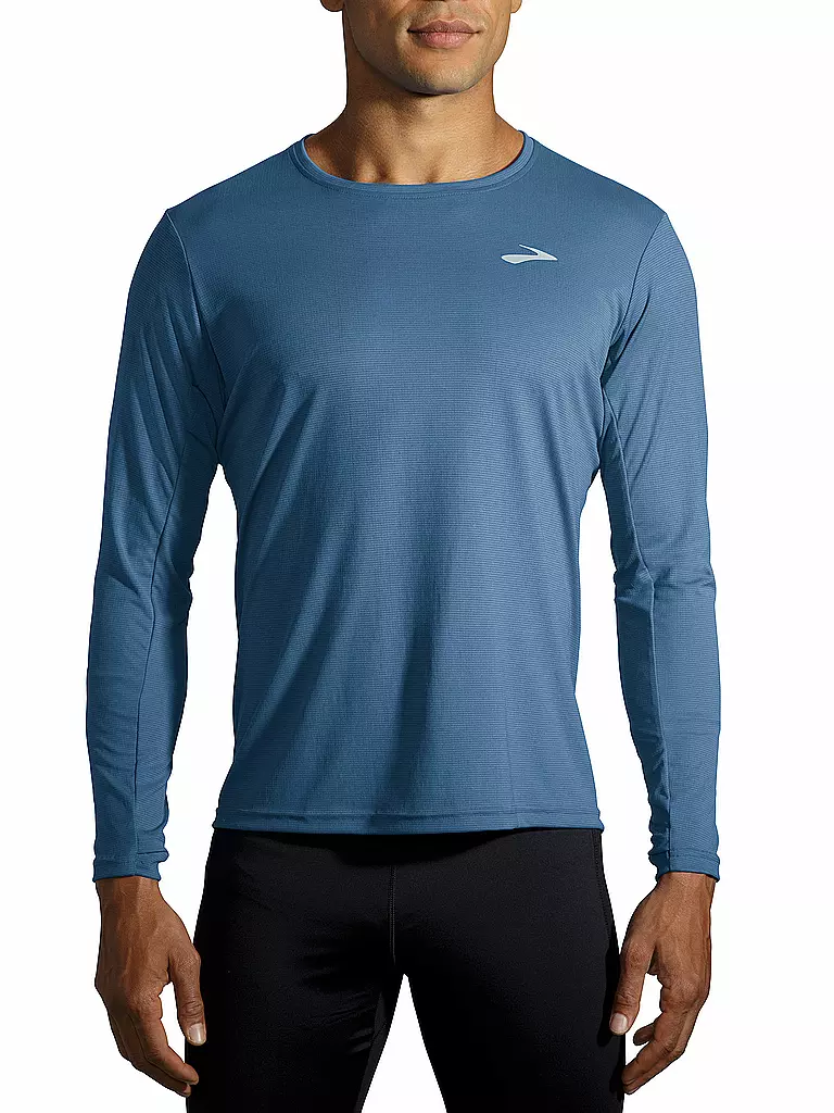 BROOKS | Herren Laufshirt Atmosphere LS | petrol