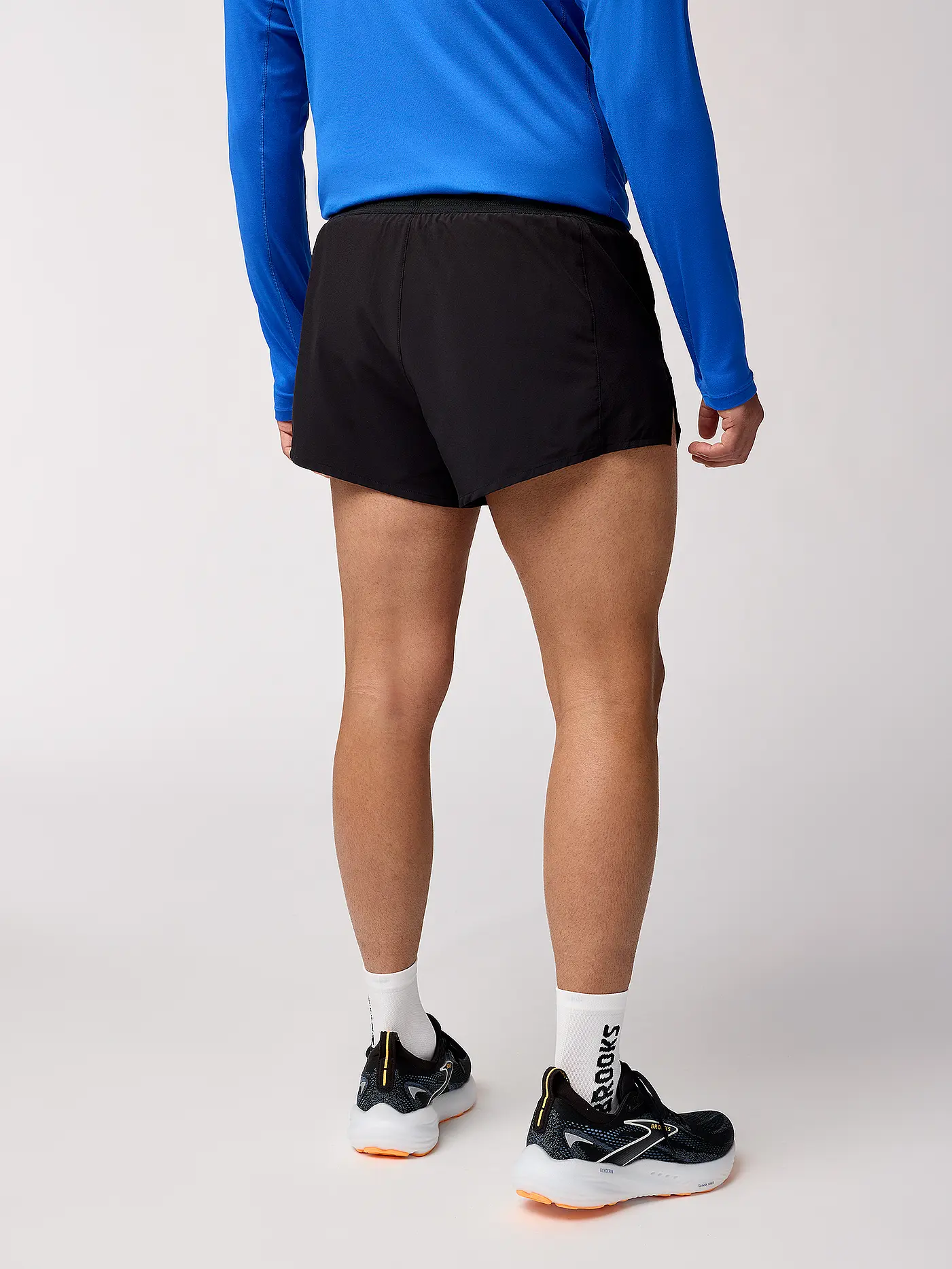 BROOKS | Herren Laufshort Breakaway 3 | schwarz