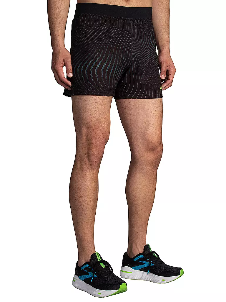 BROOKS | Herren Laufshort Sherpa 5" | schwarz