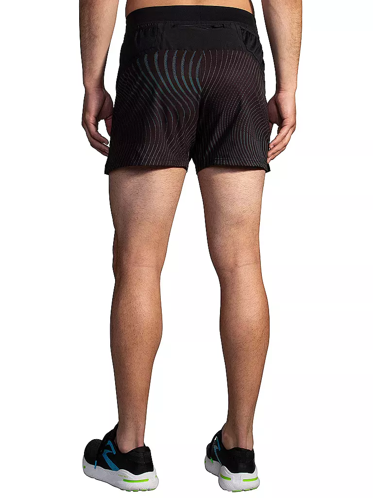 BROOKS | Herren Laufshort Sherpa 5" | schwarz