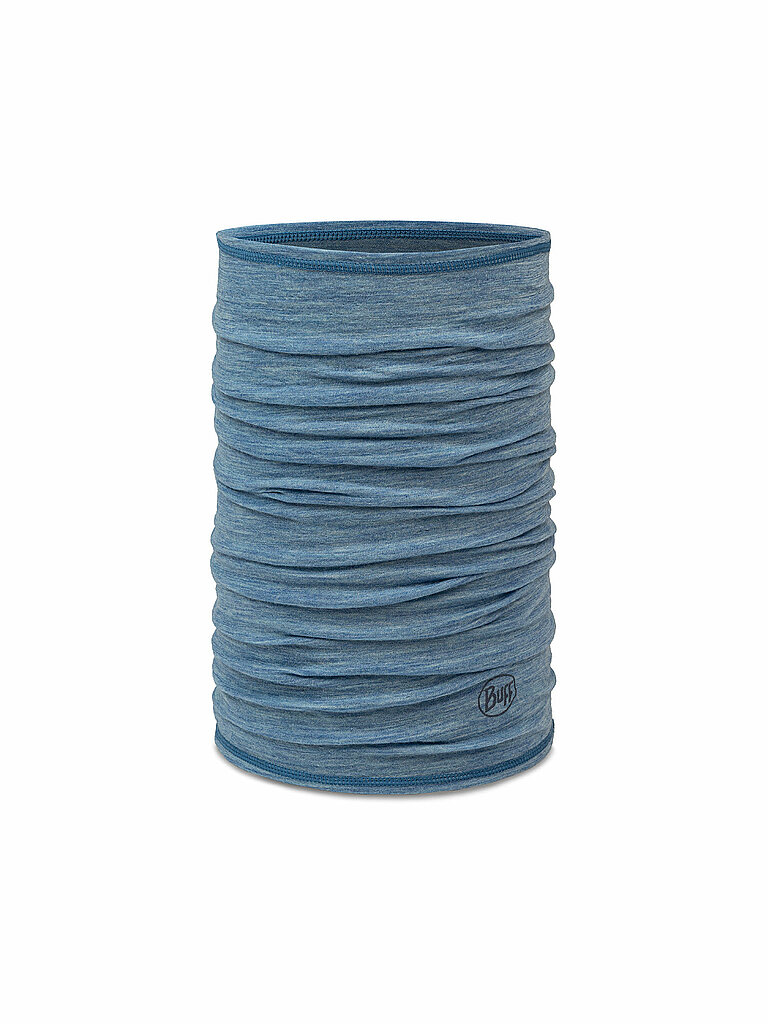 Buff Multifunktionstuch Lightweight Merino Wool Hellblau